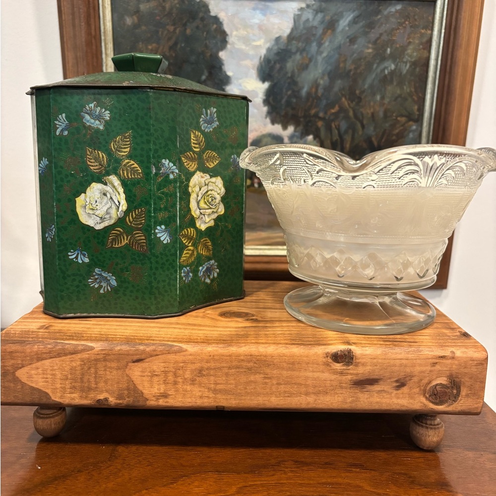 Glass Candle Vessel